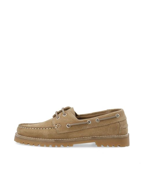 Hovedbilde Biacapri Boat Shoe Suede Sand Bianco