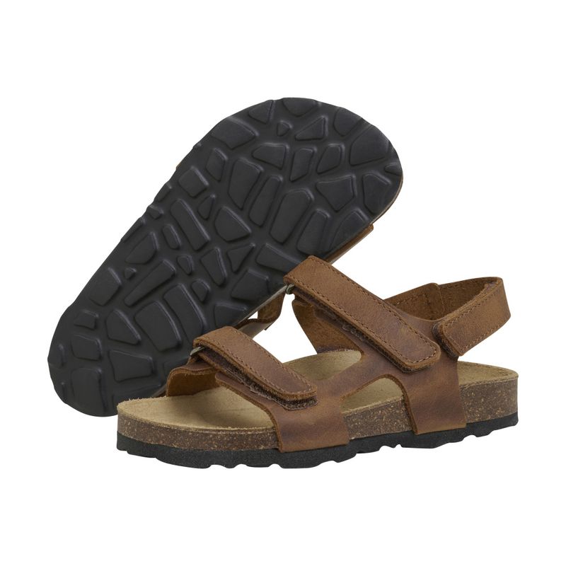 Sandal Nubuck Leather Acorn En Fant