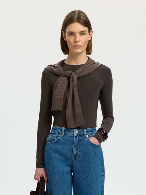 Hovedbilde Manja Langermet O-Neck Delicioso Selected Femme