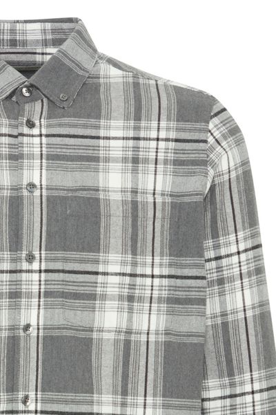 Flanellskjorte Anton Pewter Mic Casual Friday 