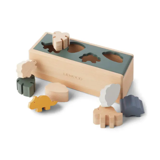 Hovedbilde Midas Puzzle Box Dino Mix Liewood