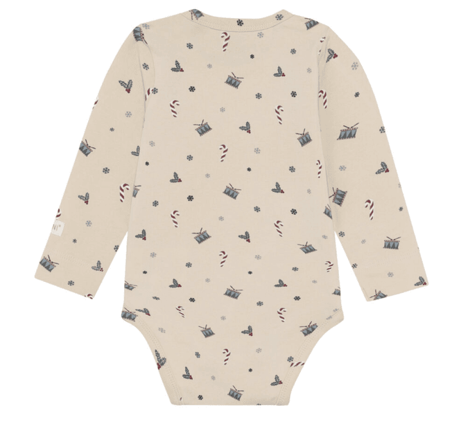 Hovedbilde Body Julemotiv Dusty Blue Fixoni 