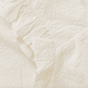 Hovedbilde Top Embroidery Cloud Creamie 