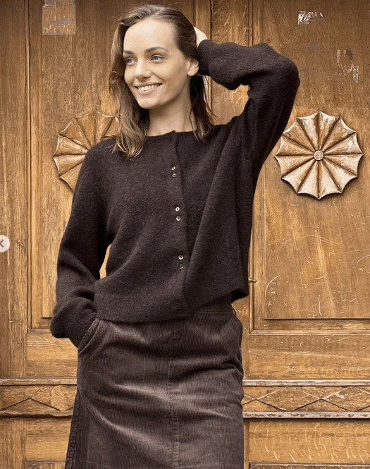 Hovedbilde NinellPW Cardigan Hot Fudge Part Two 