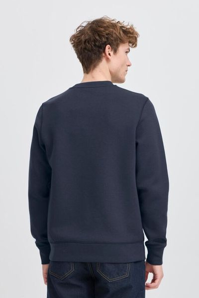 Vidar Viskose Sweat Pocket Dark Navy - Blue Casual Friday 