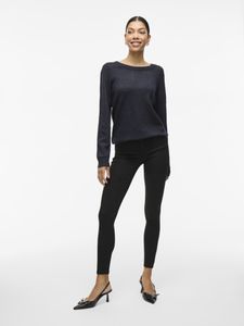 Hovedbilde Viril O-Neck Knit Top Total Eclipse VILA