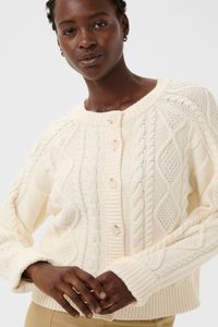 Hovedbilde Cardigan ZayraPW Bomull Whisper White Part Two 