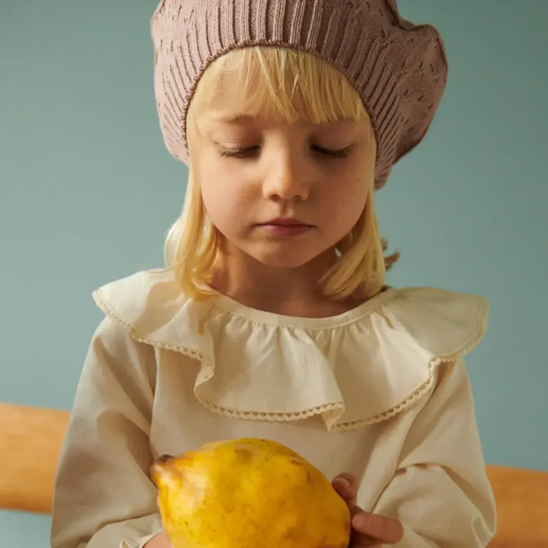 Bluse Elin Eggshell Wheat 