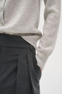 Hovedbilde Lukka Cardigan New Light Grey Melange In Wear 