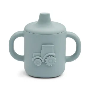 Hovedbilde Amelio Tractor Sippy Cup Blue Liewood 