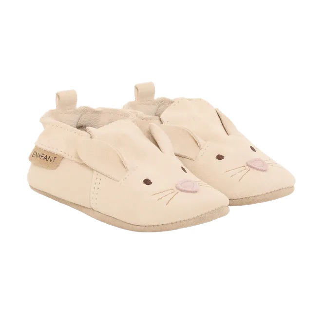Hovedbilde Slippers Suede Animal Sandshell En Fant