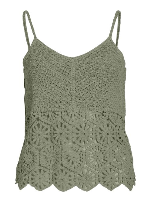 Hovedbilde Vidan SL Singlet Top Oil Green VILA