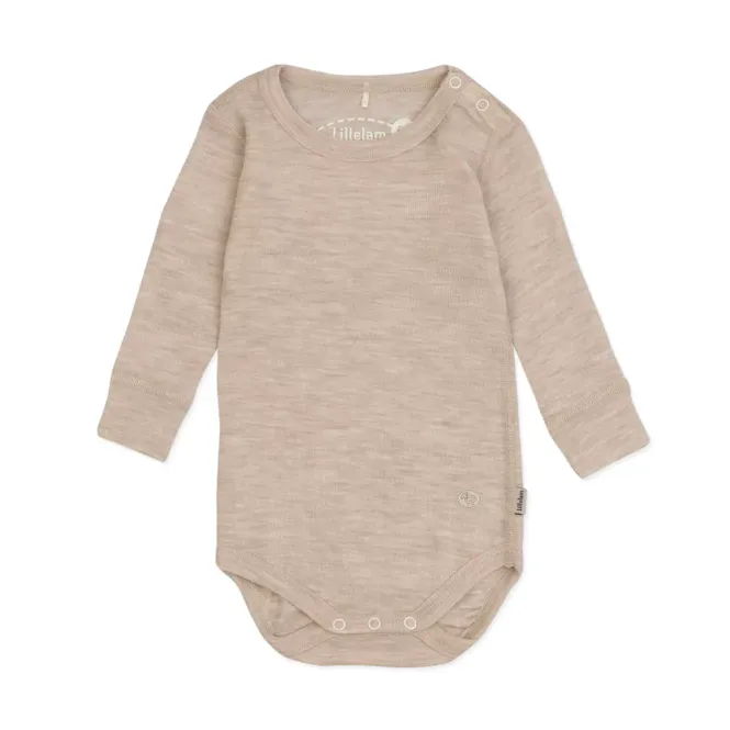 Hovedbilde Ullbody Lys Beige Lillelam 