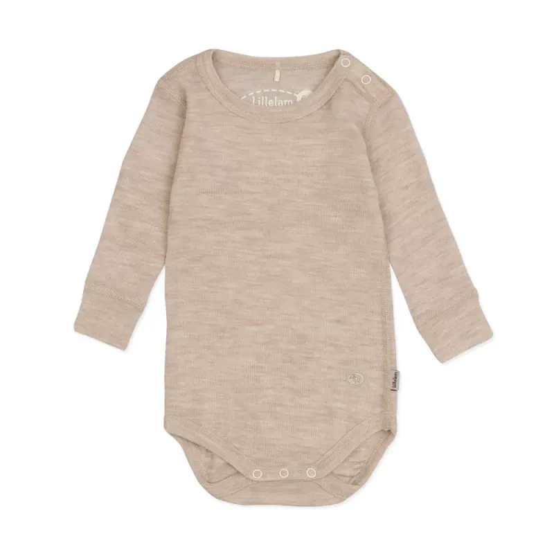 Ullbody Lys Beige Lillelam 