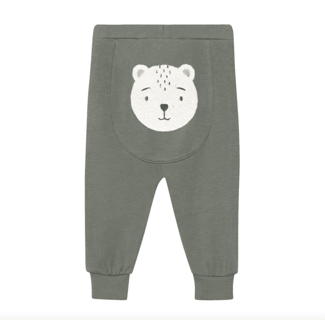 Hovedbilde Pants Sweat Polar Bear Beetle Green Minymo