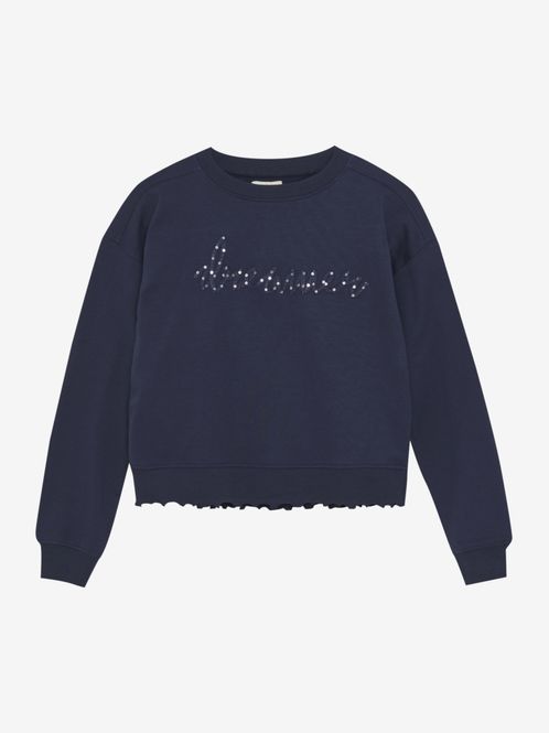 Hovedbilde Sweatshirt Blue Iris Creamie 