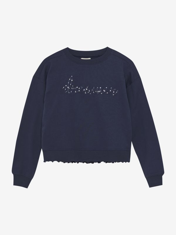 Sweatshirt Blue Iris Creamie 