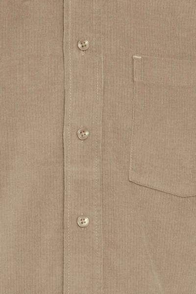 Anoton Babycord Shirt Roasted Cashew - Nature Casual Friday  