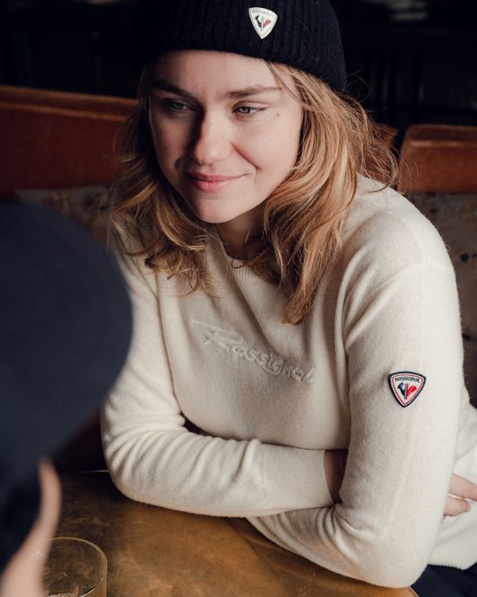 Hovedbilde Signatur Knit Sweater White Rossignol 