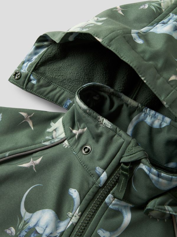 Softshelldress Alfa Jungle Green Dino Name It 
