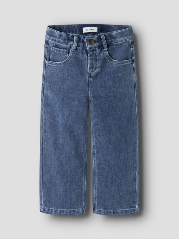 Obello Wide Jeans Dark Blue Denim Lil Atelier