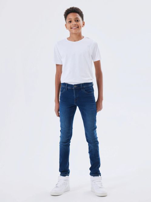 Hovedbilde Jeans Silas Xslim Fit Dark Blue Denim Name It
