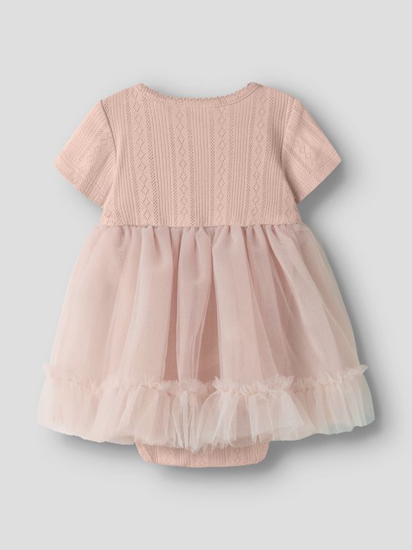 Fanelle Body Dress Tulle Peach Whip Lil Atelier