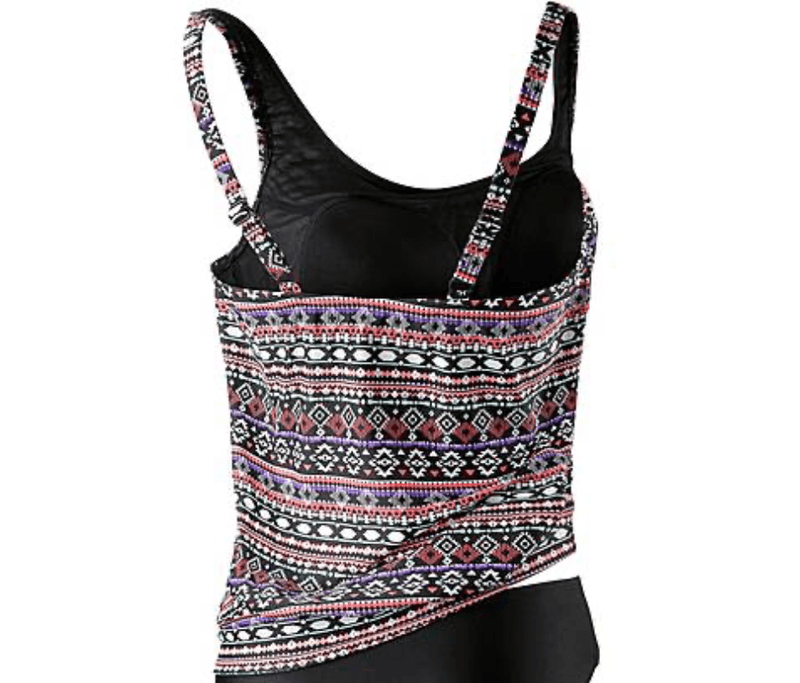 Dia Badetrøye Black-Multi Lascana 