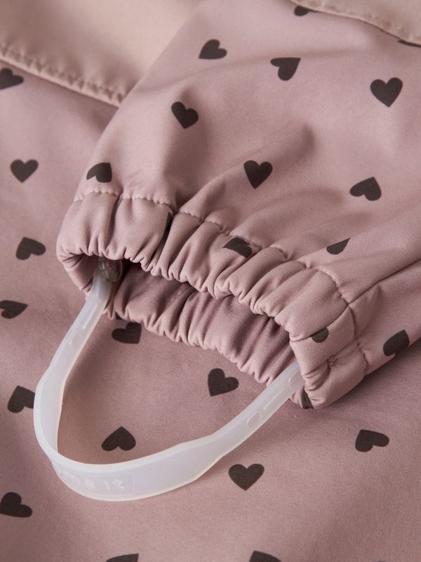 Softshelldress Alfa Woodrose Hearts Name It 