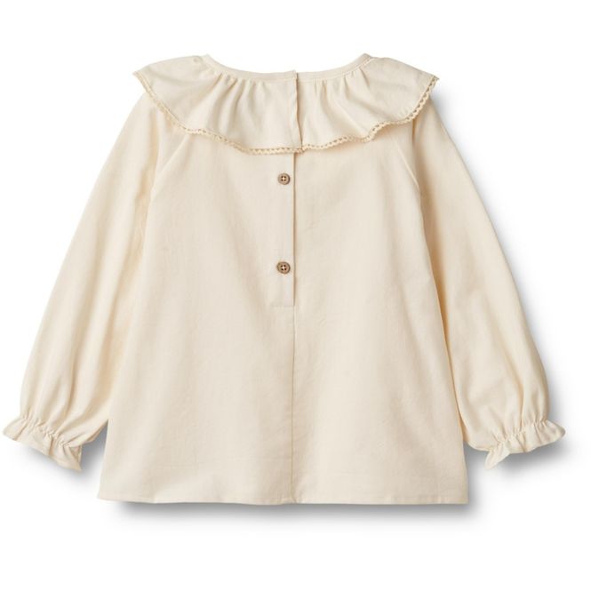 Hovedbilde Bluse Elin Eggshell Wheat 