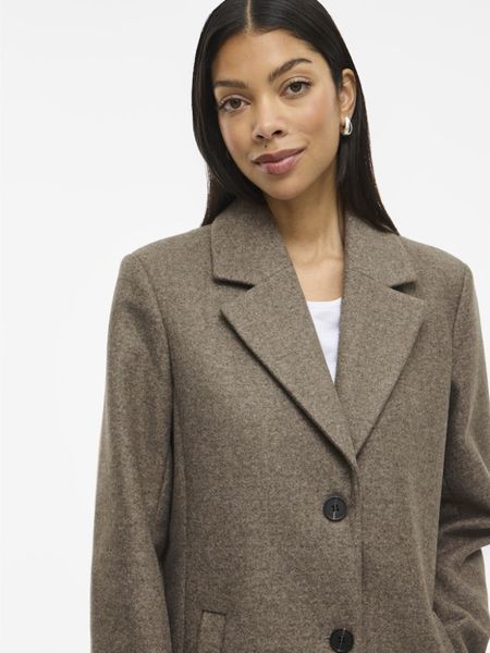 Vicladuia Button Coat Falcon VILA