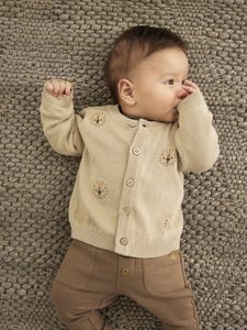 Hovedbilde Cardigan Knit Løve Oxford Tan Minymo