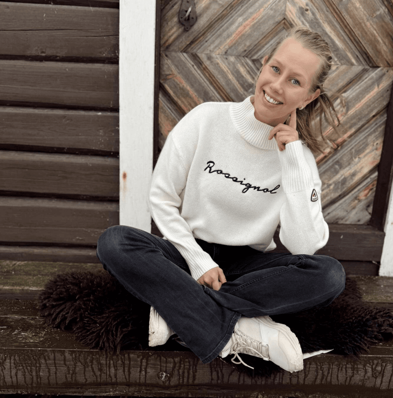 Women`s Signature Sweater Nature White Rossignol