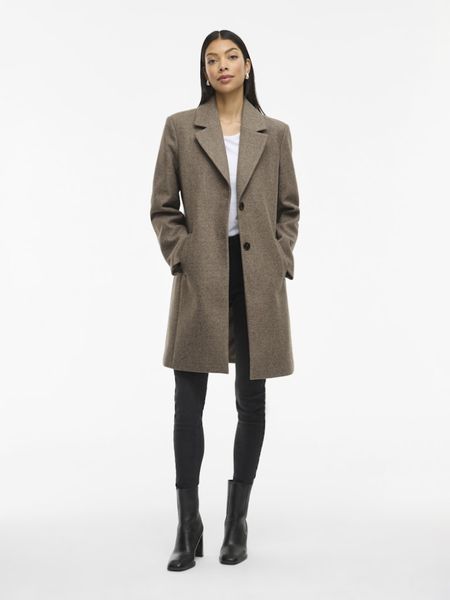 Vicladuia Button Coat Falcon VILA