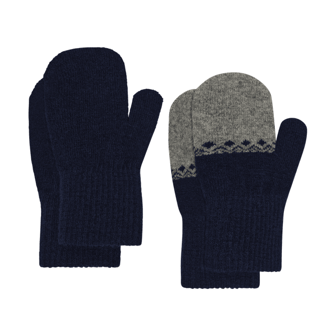 Hovedbilde Ullvotter Magic 2pkn Navy Celavi 
