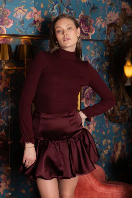 Hovedbilde Cleo Top Burgundy Secrets By B
