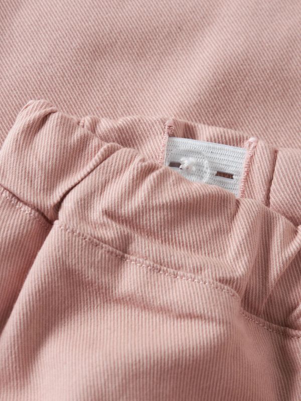 Doreen Wide Twi Pant Misty Rose Lil Atelier 