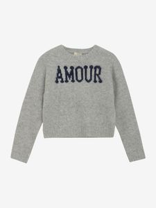 Hovedbilde Strikk Amour Light Grey Melange Creamie 