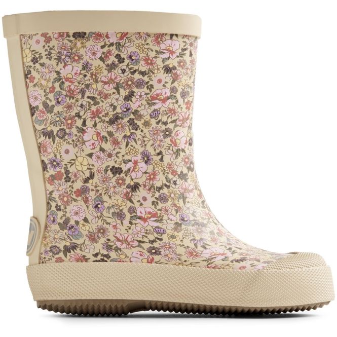 Hovedbilde Gummistøvel Muddy Claim Multi Flowers Wheat 