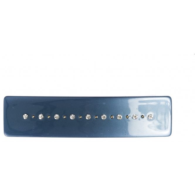 Hovedbilde Crystal Hair Clip Large Stone Blue DARK