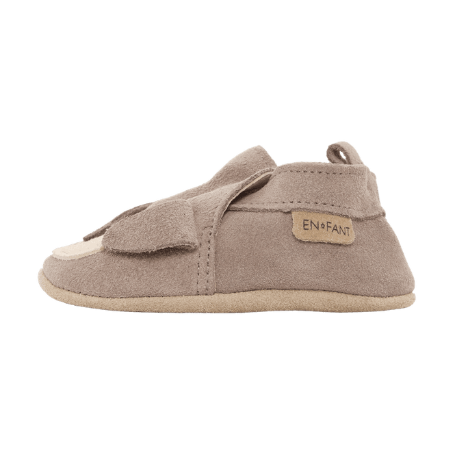 Hovedbilde Slippers Suede Animal Pine Bark Dog En Fant