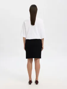 Hovedbilde Darla Knit Wool Skirt Black Selected Femme