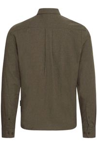 Hovedbilde Anton Langermet Skjorte Brushed Black Olive ...