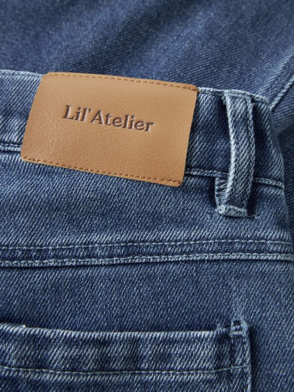 Obello Wide Jeans Dark Blue Denim Lil Atelier