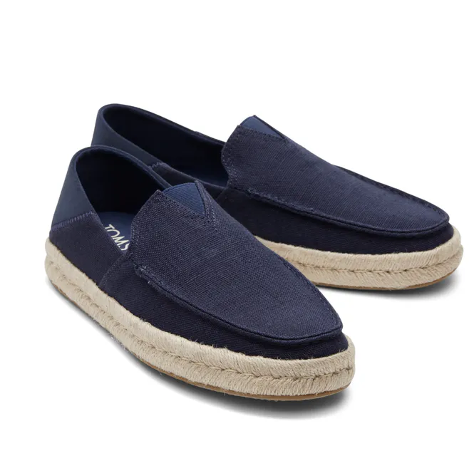 Hovedbilde Toms Herre Alonso Loafer Rope Navy Ratio 