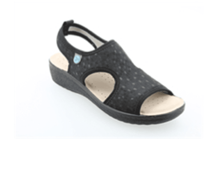 Sandal Boite Svart Fly Flot