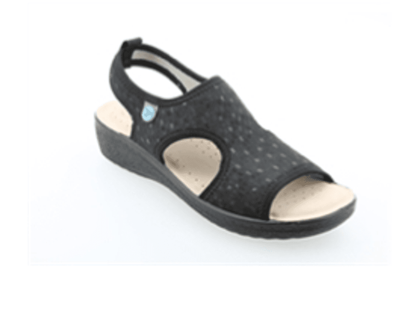 Sandal Boite Svart Fly Flot