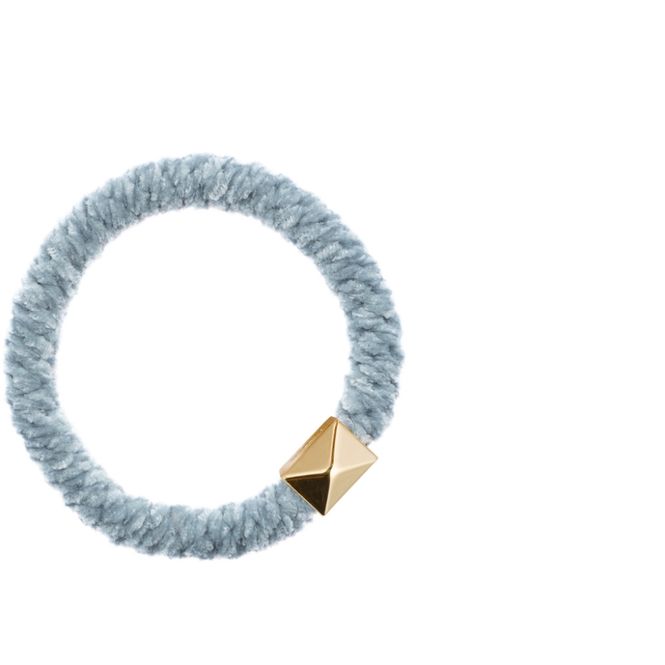 Hovedbilde Fluffy Fat Hair Tie w/Gold Ocean DARK