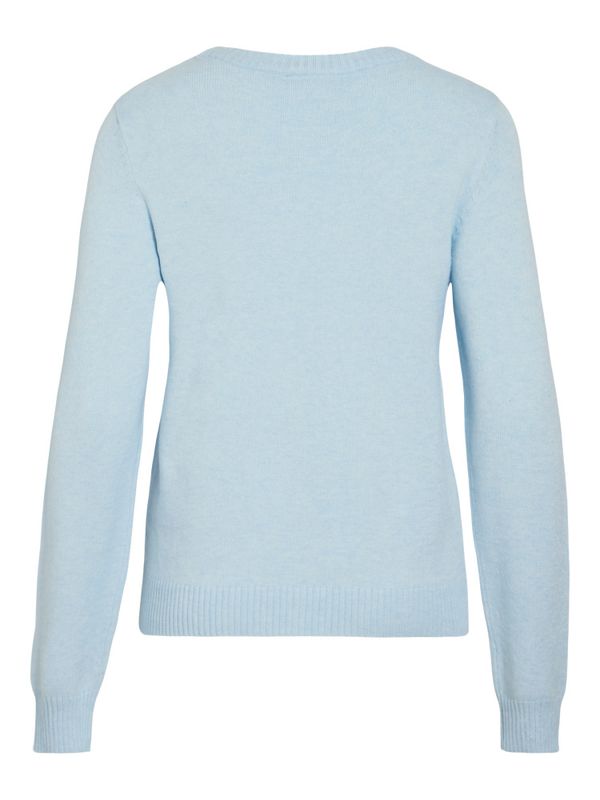 Viril O-Neck Nantucket Breeze Light Melange VILA