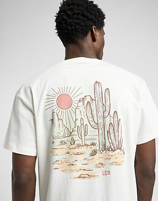 Hovedbilde T-Skjorte Relaxed Graphic Ecru LEE